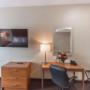 Guest room with desk area Guest room with desk area