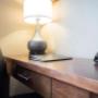 Guest room with desk area Guest room with desk area