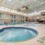 Indoor pool with hot tub Indoor pool with hot tub
