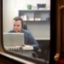 Maico Audiologist, Ian, completing hearing test; Hearing Clinic & Hearing Aids in St. John's, NL Maico Audiologist, Ian, completing hearing test; Hearing Clinic & Hearing Aids in St. John's, NL