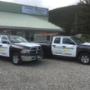 Easy to spot trucks for a team of electricians ready to serve you and the community Easy to spot trucks for a team of electricians ready to serve you and the community