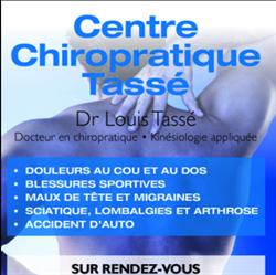 Dr Louis Tassé Chiropraticien