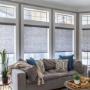 Roller Shades provide filter light and style. Roller Shades provide filter light and style.