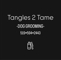 Tangles 2 Tame Dog Grooming