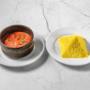 Mousaka dinner, served with basmati rice. Mousaka dinner, served with basmati rice.