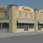 Free standing 5,000 sf retail unit, for the corner of Phamacy and Lawrence. Single level made to appear as a two level structure in order to compliment the streetscape sought after by the city. Free standing 5,000 sf retail unit, for the corner of Phamacy and Lawrence. Single level made to appear as a two level structure in order to compliment the streetscape sought after by the city.