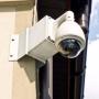 PTZ Camera Installation On The Corner Of Building. PTZ Camera Installation On The Corner Of Building.