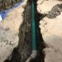 Drain repair. Drain repair.