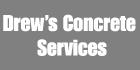 Drew's Concrete Services