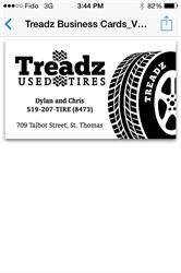 Treadz Used Tires