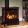 Hampton Large Cast Iron Gas Stove - H35 - Brown Hampton Large Cast Iron Gas Stove - H35 - Brown