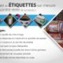 Impression d'étiquettes de toutes formes Impression d'étiquettes de toutes formes