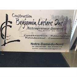 Construction Benjamin Leclerc Inc