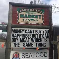 Farm raised products