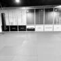 Our gym is setup with the best in class mats! This reduces fatigue, stress on the legs and improves safety when performing drills and manoeuvres that involve rolling or sweeps. Our gym is setup with the best in class mats! This reduces fatigue, stress on the legs and improves safety when performing drills and manoeuvres that involve rolling or sweeps.
