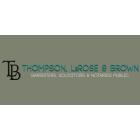 Thompson LeRose & Brown