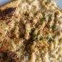 Creamy mac and cheese topped with toasted crumbs, served with grilled garlic bread at Malt & Barley Public House in Kitchener. Creamy mac and cheese topped with toasted crumbs, served with grilled garlic bread at Malt & Barley Public House in Kitchener.