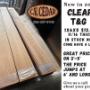 Clear T&G 1x6x5 now in stock at CV Cedar Sales and Fencing. Give us a call 250-337-9100 Clear T&G 1x6x5 now in stock at CV Cedar Sales and Fencing. Give us a call 250-337-9100