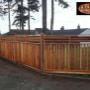 CV Cedar Vertical and Horizontal Louvered fence panels CV Cedar Vertical and Horizontal Louvered fence panels