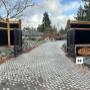 Automated Gates & CV Cedar Premium Vertical Corrugated Metal Panels Automated Gates & CV Cedar Premium Vertical Corrugated Metal Panels