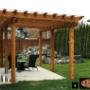 CV Cedar fabricates and installs Pergolas, featured here in Western Red Cedar CV Cedar fabricates and installs Pergolas, featured here in Western Red Cedar