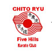 Five Hills Chito Ryu Karate Club Inc.