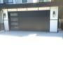Modern Design Garage Door in Black color Modern Design Garage Door in Black color
