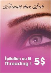 Beauté chez Sab