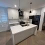 New kitchen installed, colour and contrast combination is perfect New kitchen installed, colour and contrast combination is perfect