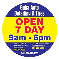 Gaba Auto Detailing and Tires