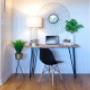 Nook beside the kitchen perfect for an office desk. Nook beside the kitchen perfect for an office desk.