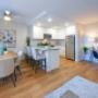 Spacious open-concept layout with luxury vinyl plank flooring throughout. Spacious open-concept layout with luxury vinyl plank flooring throughout.