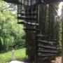 Metal stairs painting Metal stairs painting