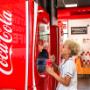 A child makes his drink selection at a Coca-Cola Freestyle machine inside a Five Guys restaurant. A child makes his drink selection at a Coca-Cola Freestyle machine inside a Five Guys restaurant.