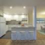 Kitchen with breakfast bar at The Parkwood in Belleville, ON Kitchen with breakfast bar at The Parkwood in Belleville, ON