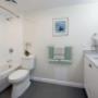 Modern bathroom with tub shower and premium fixtures at The Parkwood in Belleville, ON Modern bathroom with tub shower and premium fixtures at The Parkwood in Belleville, ON