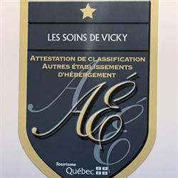 Les soins de Vicky