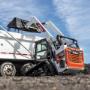 Bobcat T66 with bucket attachment Bobcat T66 with bucket attachment