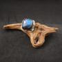 Sterling silver ring with blue labradorite Sterling silver ring with blue labradorite