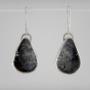 Sterling silver earrings with dendrite opals Sterling silver earrings with dendrite opals
