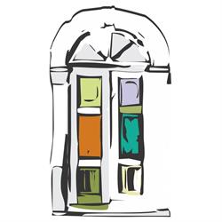 Painted Door On Main Artist and Artisans Gift and Gallery
