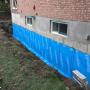 Imperméabilisation de fondation avec membrane élastomères Imperméabilisation de fondation avec membrane élastomères