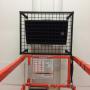 Vente et installation de haut-parleurs dans un gymnase avec leur grille de protection en acier, sur mesure. Vente et installation de haut-parleurs dans un gymnase avec leur grille de protection en acier, sur mesure.