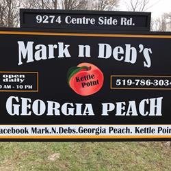 Mark N Deb's Georgia Peach