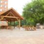 Gazebo with picnic tables at Silvercreek Towers in Georgetown, ON Gazebo with picnic tables at Silvercreek Towers in Georgetown, ON