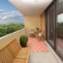 Private balcony at Silvercreek Towers in Georgetown, ON Private balcony at Silvercreek Towers in Georgetown, ON