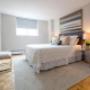 Bedroom with hard surface flooring at Silvercreek Towers in Georgetown, ON Bedroom with hard surface flooring at Silvercreek Towers in Georgetown, ON