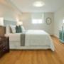 Large bedroom with hard surface flooring at Springbank Apartments in London, ON Large bedroom with hard surface flooring at Springbank Apartments in London, ON