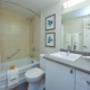 Bathroom with tub shower at Northumberland Place in Port Hope, ON Bathroom with tub shower at Northumberland Place in Port Hope, ON