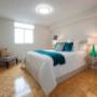 Large bedroom with hardwood flooring at Northumberland Place in Port Hope, ON Large bedroom with hardwood flooring at Northumberland Place in Port Hope, ON